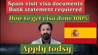 Spain tourist visa new updates/ Spain tourist visa for Pakistani