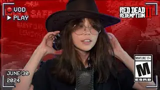 📼 VOD | bank robbing & honor-maxxing (RDR2 ep. 6)