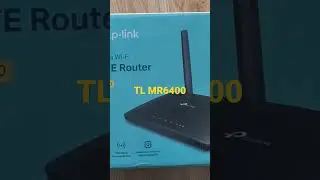 TP-Link TL-MR6400 300Mbps 4G Mobile Single Band Wi-Fi Router