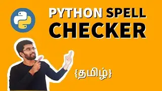 Python Spell Checker {தமிழ்}  