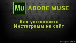 Как установить Инстаграм на сайт, сделанный в Adobe Muse
