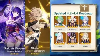 MASSIVE Speculation Updates To Genshin 4.2-4.4 Banner Roadmap