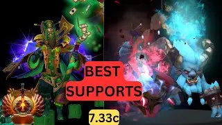 The Best Support Heroes in Dota 2 | Patch 7.33c | Guide