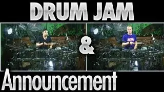 Aaron Joins Drumeo (Drum Jam Included)
