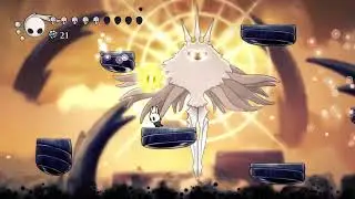 Hollow Knight - Radiance Boss Fight, but it's with Theme of Simon from Castlevania