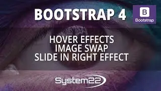 Bootstrap 4 Hover Effects Image Swap Slide In Right Effect 👈