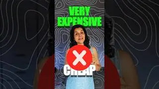 Stop Saying 'Very Cheap' and 'Very Expensive' - Use This Advanced Vocabulary | #Shorts #LearnEnglish