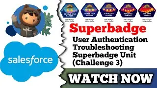 User Authentication Troubleshooting Superbadge Unit | Salesforce Trailhead | Challenge 3