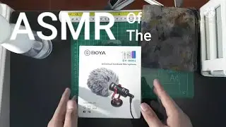 ASMR Unboxing of the BOYA BY-MM1 Shotgun Microphone.