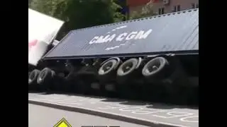 Владивосток. Фура без тормозов