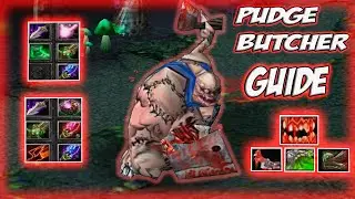 Pudge | Butcher Guide | Хукаем крипчиков и каталашки! Секреты жирности)
