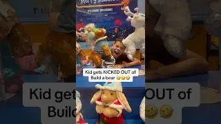 Boy gets KICKED OUT of Build A Bear for THIS 🤣🤣🤣