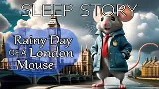 A Cute & Cozy Sleepy Story 😴 A Rainy Day of London Mouse | Storytelling and Calm Music