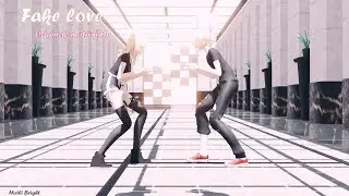 【MMD\\Original motion DL】Fake love