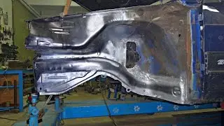 ВАЗ 2109. приварка брызговика.
