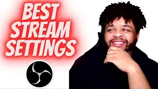 Best live Stream settings in OBS Studio (2023) // How to live stream with OBS Studio