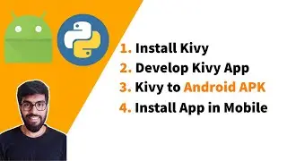 Install Kivy ,Develop Python APP to Android APK