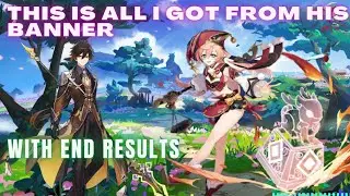 Genshin impact 1.5 Zhongli Banner | Pulling on Zhongli banner With End Results