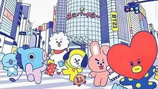 BT21 DRAWINGS [ALL CHARACTERS]