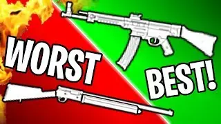 RANKING EVERY WEAPON IN BF5 FIRESTORM FROM WORST TO BEST! | Battlefield 5