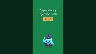 Dependency injection in flutter | get_it