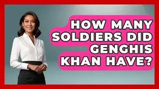 How Many Soldiers Did Genghis Khan Have? - History Icons Channel
