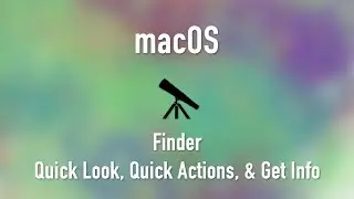 Media Management: Quick Tips for Quick Actions in macOS Mojave Finder and Final Cut Pro