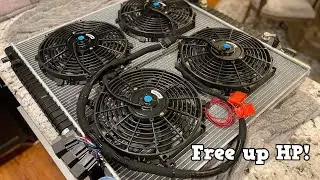 7.3 Powerstroke Electric Fan Swap Cooling Mod