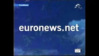 Окончание блока EuroNews и программа передач (ТРК Петербург, 31.03.2004)