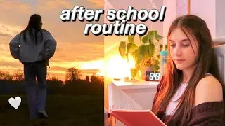 after school routine of an A level student