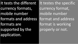 DIFFERENCE BETWEEN GLOBALIZATION TESTING VS LOCALIZATION TESTING