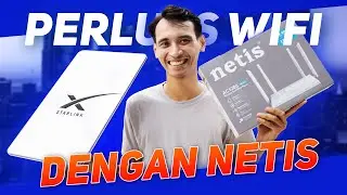 Cara Memperluas Wifi  Dengan Router NETIS NC21 & NC65 Super Lengkap