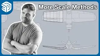 3D Tracing Airplane Parts – Intermediate Tutorial