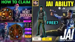 JAI CHARACTER ABILITY FREE FIRE | JAI SKILL EXPLANATION IN TAMIL | HEIST SIDEKICK EVENT TRICKS IN FF