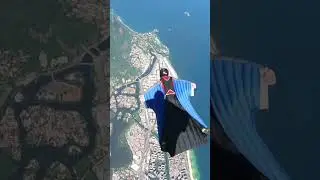 Bird Eye View In Wing Suit