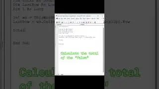 Learn this Simple VBA Code  