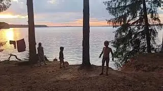 Озеро Волго. 2024г. С палатками.