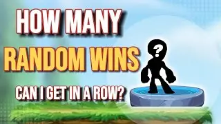 How Many RANDOM Wins Can I Get in a Row in BRAWLHALLA?