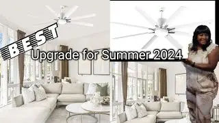 2024 BEST Home Ceiling Fan Ever!!! Sponsored by Frstem #diy #upgrade