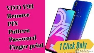 vivo y93 pattern unlock | vivo y93 pin lock remove | vivo y93 fingerprint not working