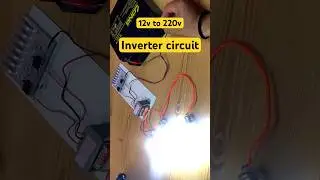How to make simple inverter 12v to 220v | Diy inverter circuit | 
