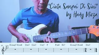 Cinta Sampai Di Sini - Hady Mirza | Guitar Chords + Solo