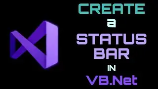 How to create a Status Bar in Vb.Net (2019)