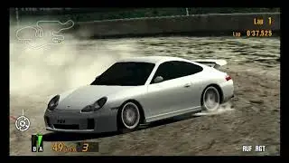 Gran Turismo 3 RUF RGT Tahiti Maze II (replay cam)