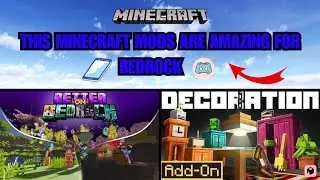The Most INSANE Minecraft Bedrock Mods You Need To Try 2025 ! last version 1.21.62