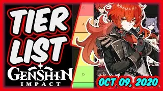 Genshin Impact Tier List Of Characters | Oct 09 2020