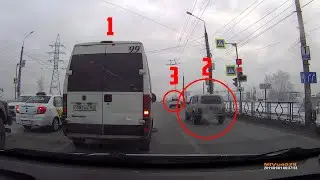 Сверхнаглость водителя маршрутного автобуса. (+2 на красный)