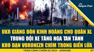 TÂM ĐIỂM 7/9: Ukr giáng đòn hủy diệt, đoàn tank Nga tan tành, kho đạn Voronezh chìm trong  lửa