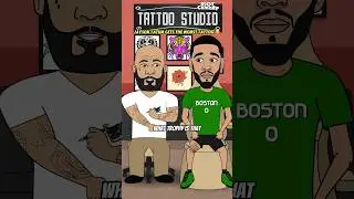 Jayson Tatum Gets The Worst Tattoo Ever 😂 #sportsnews #nba