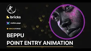 Beppu Point Entry Animation - Bricks Builder and Motion.page (GSAP)